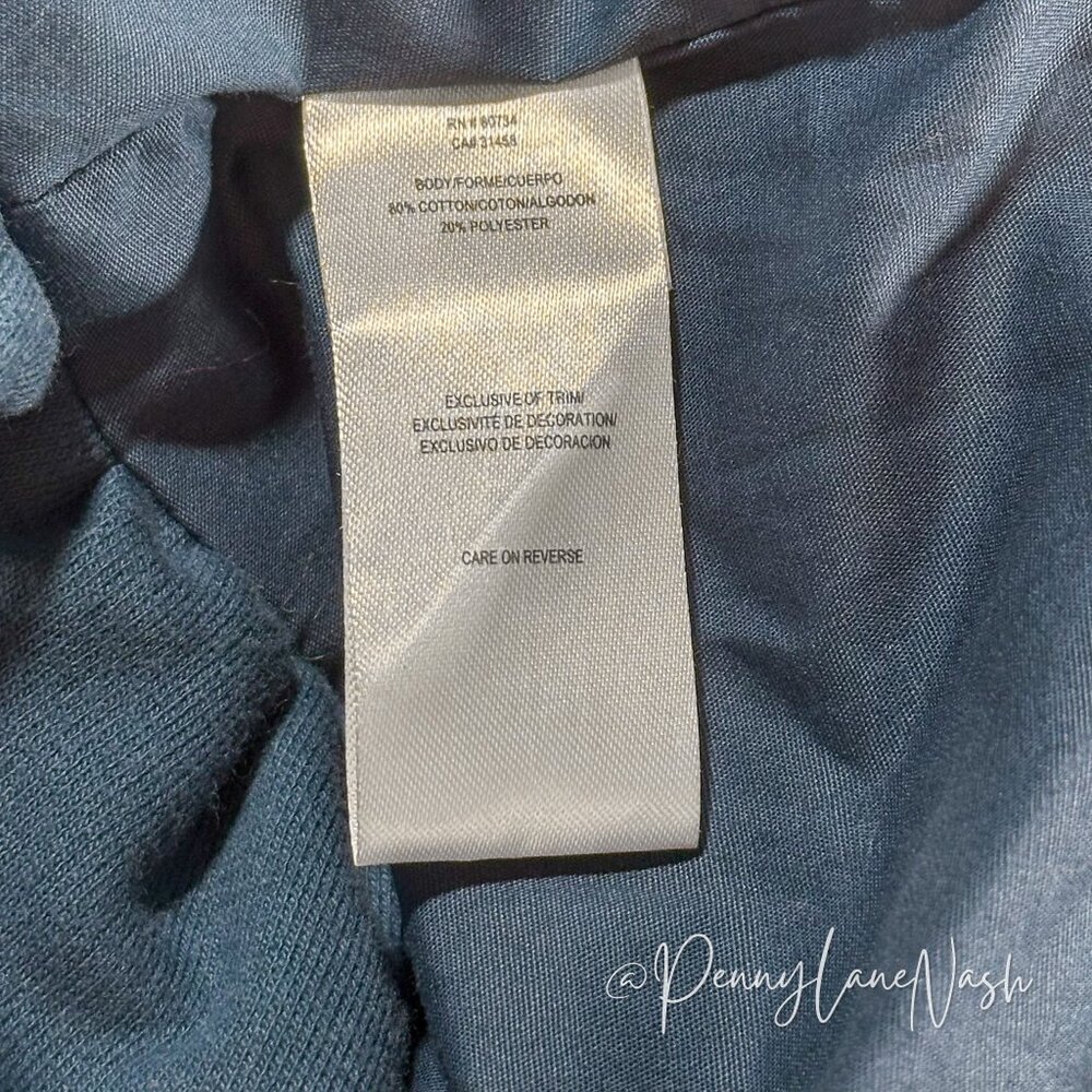 NWT BCBGeneration 3 Buttons Hooded Terry Cloth Coat Teal - Picture 5 of 13